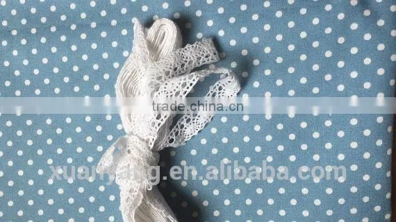 Top Fashion Lovely Polka Dot Lace Trim Collar Smocked Western Style 1-6 Years Old Little Girl Princess Dresses photo-4