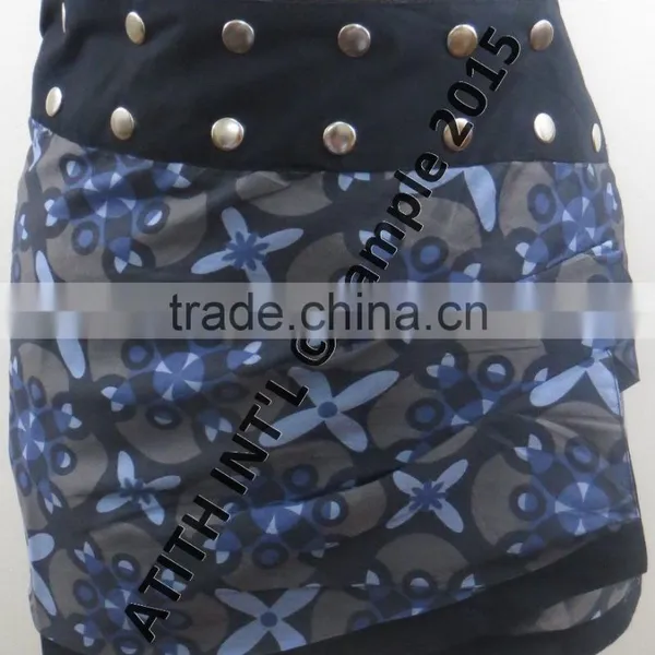 Cotton Printed Designer Ladies Skirt photo-3