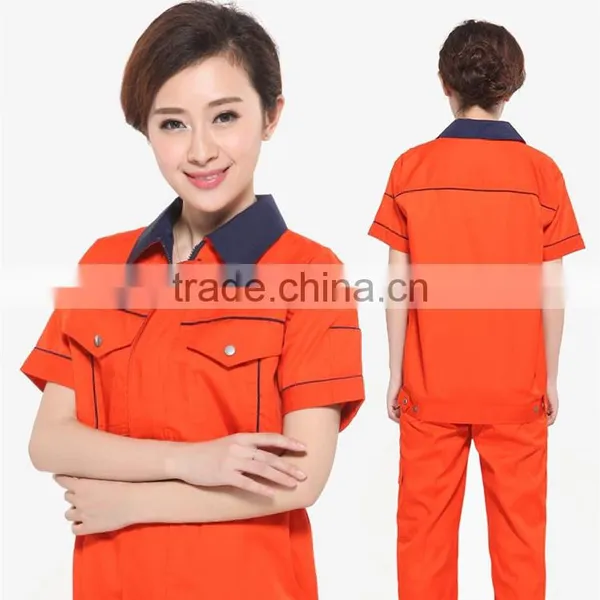 OEM Service Polyester Cotton Workwear Uniforms Industrial Uniform photo-2