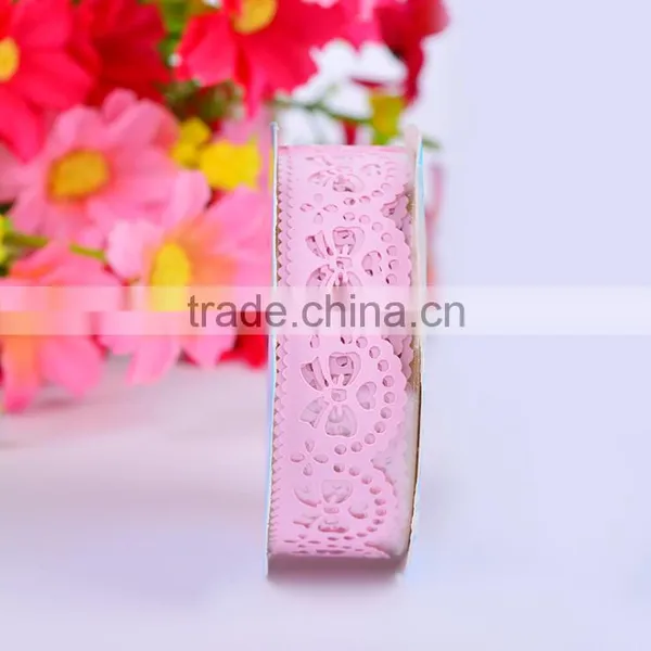 1.5cm*1m Multicolor Lace Tape,PVC Tape DIY Washi Tape Cartoon Characters Adhesive Paper Tape photo-5