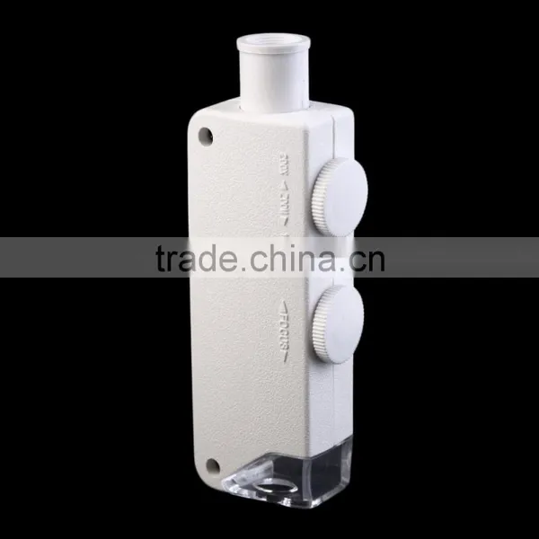 High Quality Mini Handheld 160X - 200X Zoom Magnifier Microscope Jewelers Loupe Magnifying Glass LED Light Hot Selling photo-5