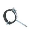Nailed Pipe Clamp With Rubber