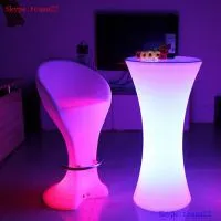 Illuminated Led Sofa Chair Furniture photo-3