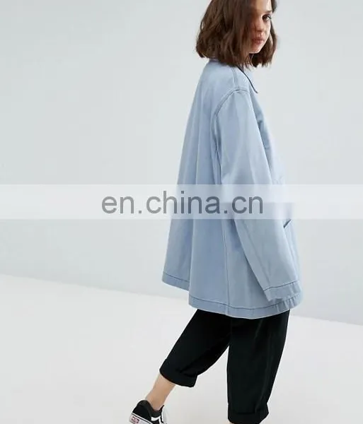 Gold Supplier Dust Coat Button Shoulder Two Pocket OEM Chinese Winter Coat photo-3