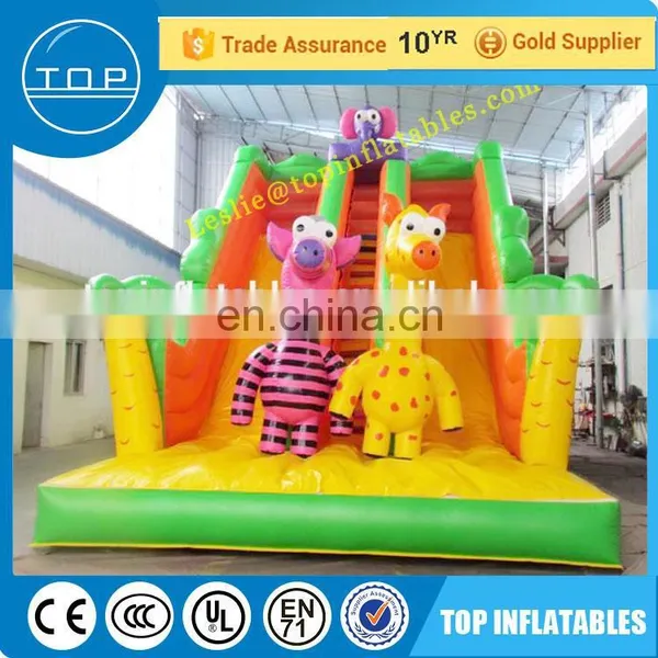 New Monkey Inflatable Pool Slide Juegos Inflables Tobogan for Fun photo-2