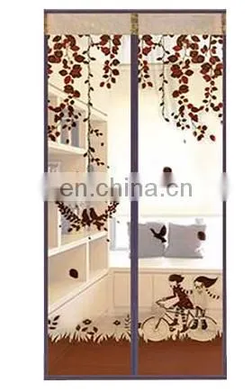 Newest Upgrade Encryption 4 Colors Magnetic Moustiquaire Porte for Decoration photo-6