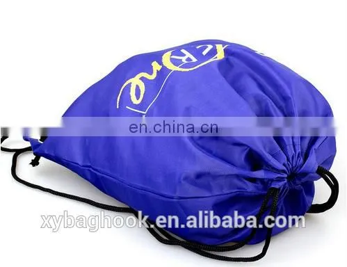 Custom Printing Logo Waterproof Nylon Drawstring Bag photo-2