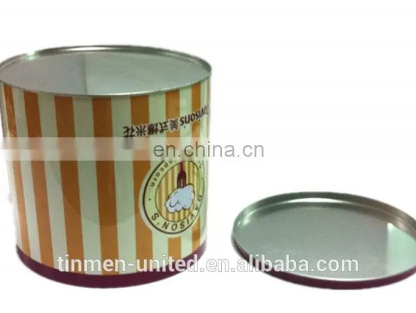 Large Round Popcorn Tin Box photo-4