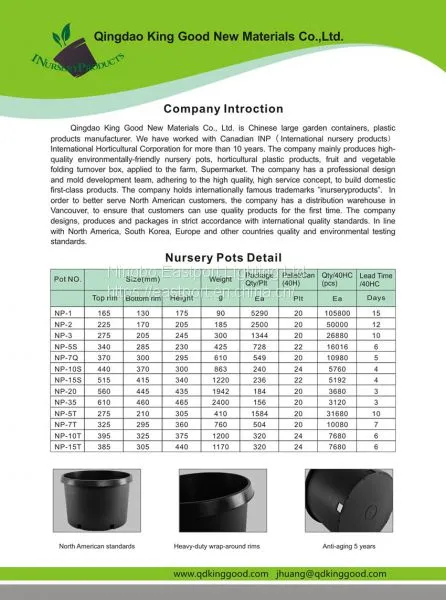 NURSERY POTS NP-20 Flower Pot China Exporter photo-2
