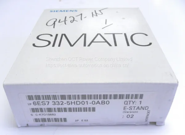 Siemens Simatic S7-300 Plc 6ES7 315-2AG10-0AB0