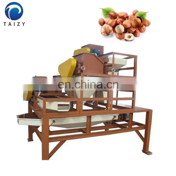 Almond Husking Machine Almond Nuts Cracker Machine Almond Hazelnut Production Line photo-2