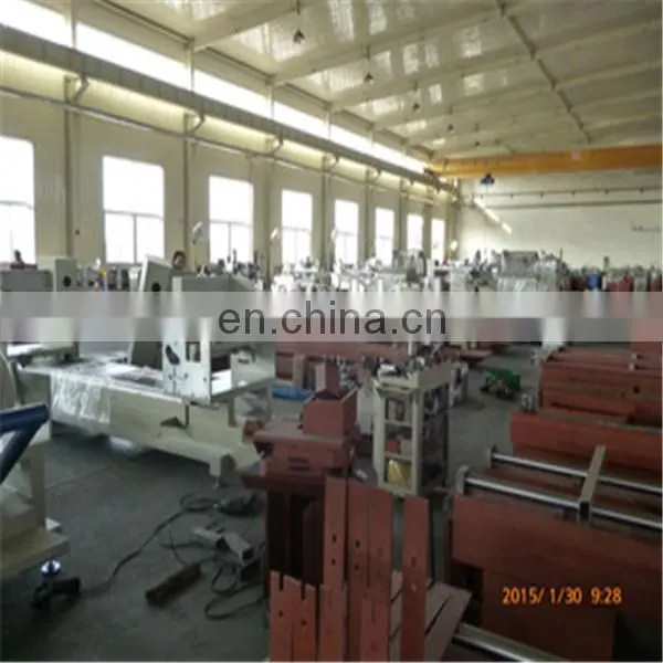 Cut-off Saw/Aluminum and Plastic Profiles Clamping and Cutting /Double Head Cutting Saw for Plastic Profile photo-6
