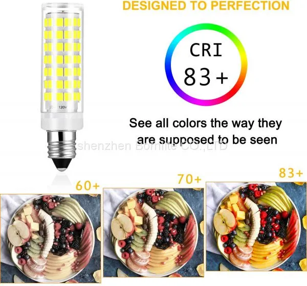 E12 LED Bulb,Dimmable Bulb Light JD E12 Mini Candelabra Base Lamp High Brightness Led Light photo-3