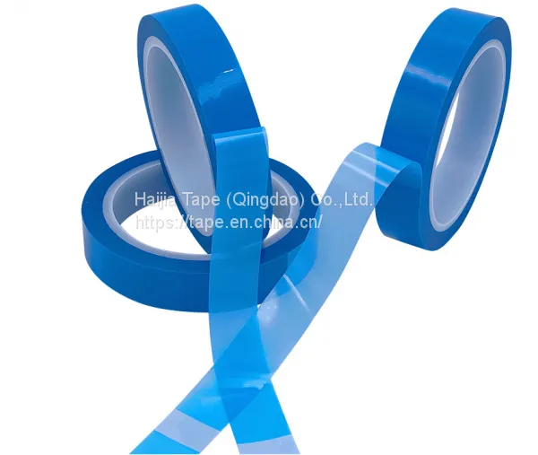 Hot Sales 2019 Adhesive Tape No Trace Non Adhesive Single Sided Blue Holding Pet Tape photo-4
