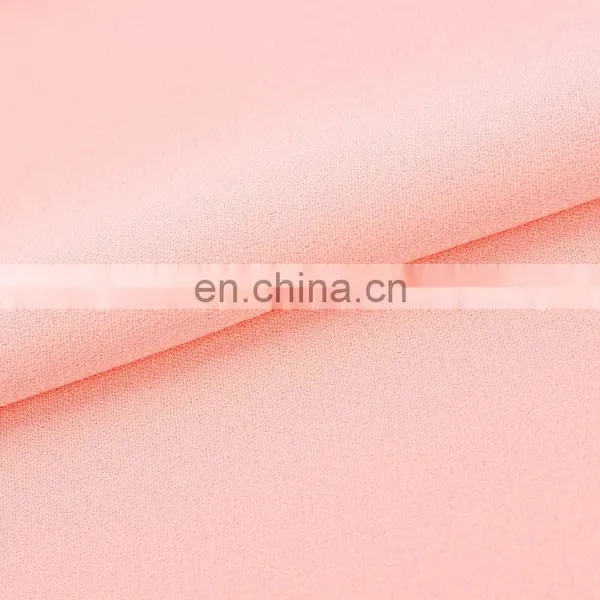 75D 100D 150D 100% Polyester Crepe Chiffon Fabric for Summer Dress photo-4