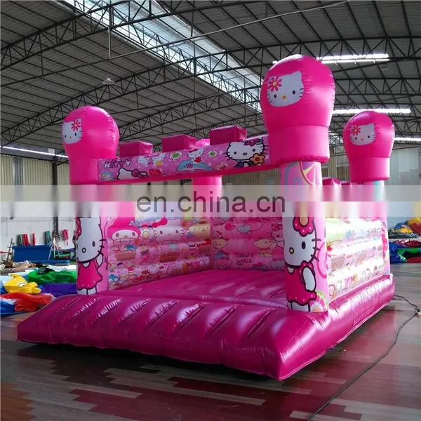 Cartoon Theme Hello Girl Kitty Inflatable Little Tikes Jumping House for Sale photo-2