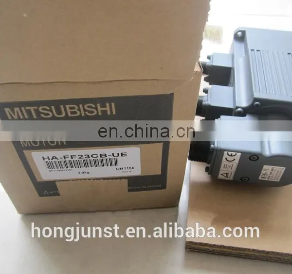 Original MITSUBISHI 129V 200W ac Servo Motor HA-FF23 / HA-FF23B photo-4