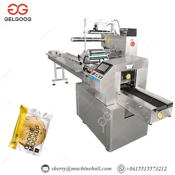 Pillow Type Cookie Packaging Machine, Candy Packing Machine for Sale photo-2
