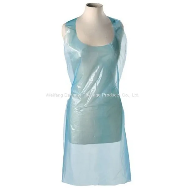 Disposable Aprons,polythene HDPE LDPE Waterproof Cheap Aprons for Painting and Cooking photo-2