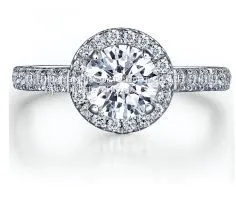 Surround Set Diamond Rings