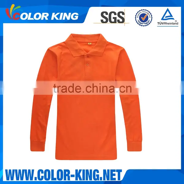 Cheap High Quality Sublimation Pique Lapel T-Shirt