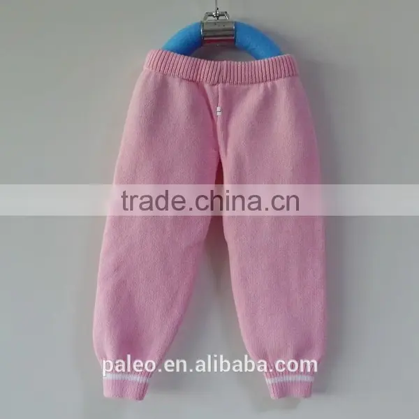 Cheap 100% Cotton Knitting Kids Long Spandex Pants photo-3