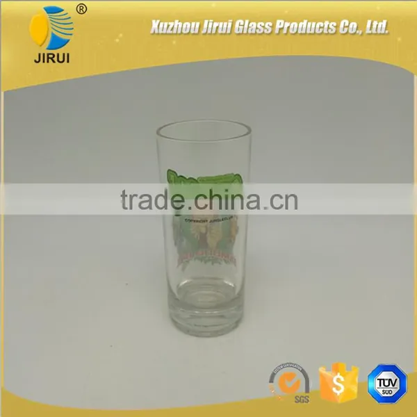 220ml Glass Drinking Cupwith Printing Logo on photo-2