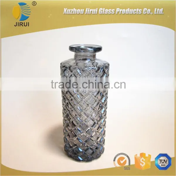 Smoky-gray Diamond Aroma Diffuser Glass Bottle 150ml photo-3