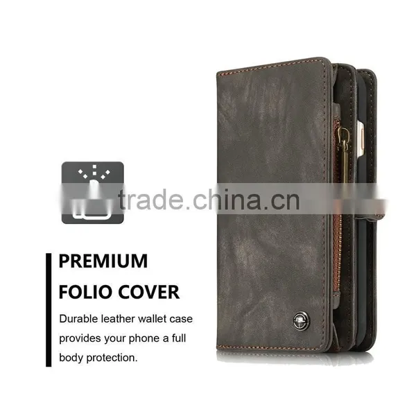 For Iphone 6 Flip Leather Case Luxury Wallet Cover Cell Phone Leather Case photo-6