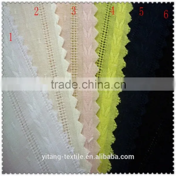 Waves Pattern Embroidered Fabric photo-3