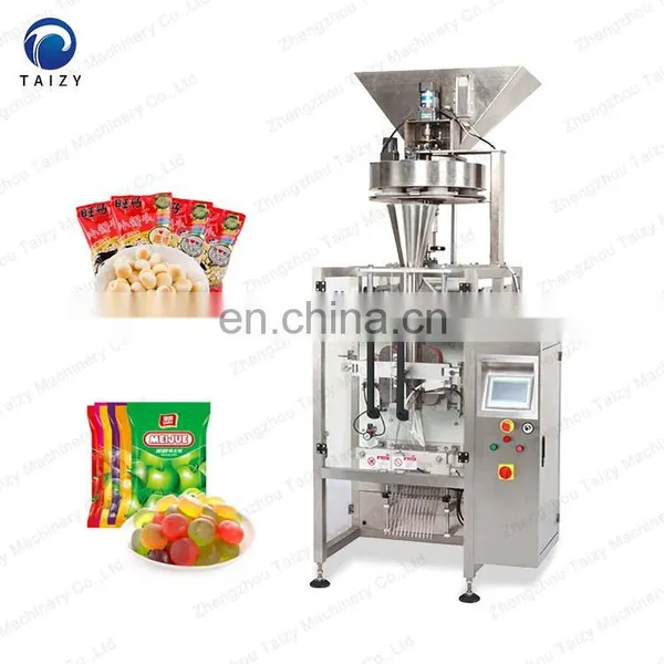 Multifunctional Fully Automatic Potato Plantain Chips French Fries Biscuit Pouch Packing Machine 1g 1000g 2000g 3000g photo-3