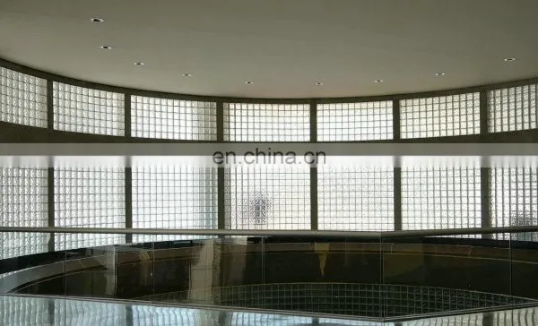 190mm*190mm*80mm Building Clear Decorative Hollow Glass Wall Block Brick photo-5