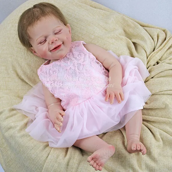 45CM Simulation Baby Reborn Doll Full Body Soft Enamel Doll, Amazon Special photo-5