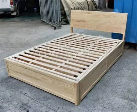 Solid Ashwood Bed,top Can Open photo-2