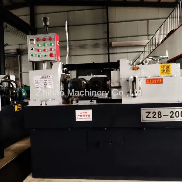 Z28-200 Flat Die Bolt Thread Rolling Machine for ACME