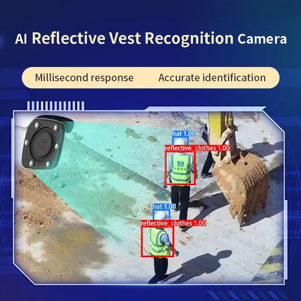 AI Reflective Clothing Recognition Camera Security Camera System Wireless photo-2