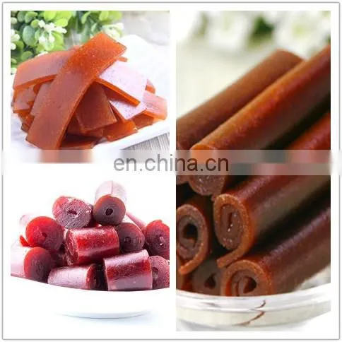 Fruit Leather Bar Roll up Pulping Scraping Forming Cutting Making Machine Production Line photo-5