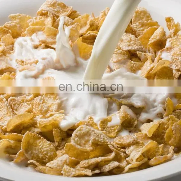 Corn Flakes Machine/ Twin Screw Extruder Corn Flacks Production Line /corn Chips