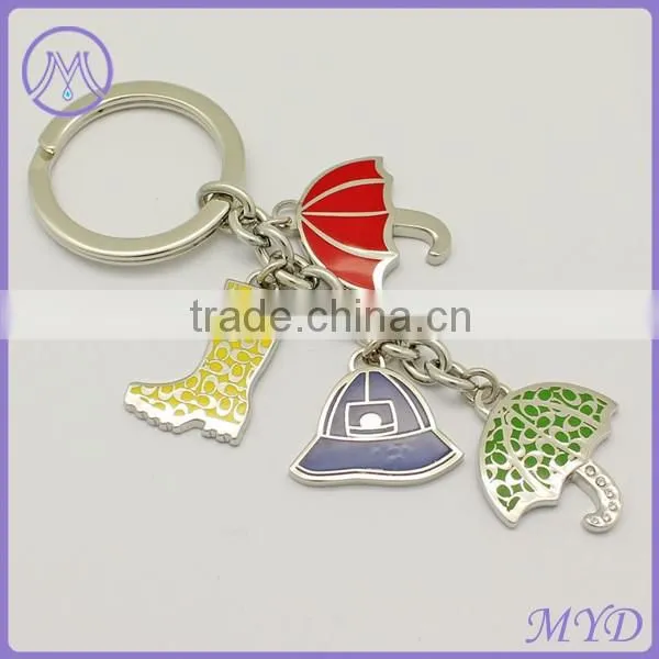 Fashion Star Dangle Stainless Steel Key Chain Jewelry photo-4