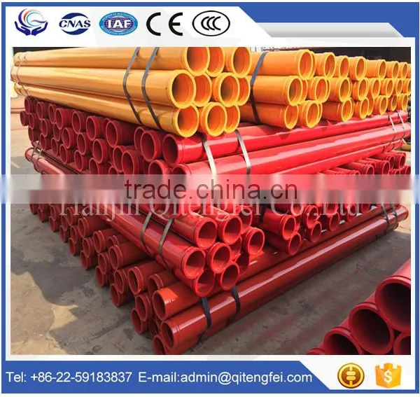 Single Layer ST52 Concrete Pump Pipe for Staionary Pump photo-4