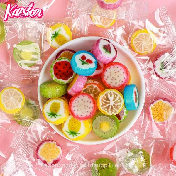 Dealer Wholesalers Price Fruit Patter Sliced Hard Candy photo-5