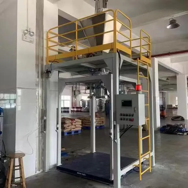 1000kg Per Bag Fertilizer Paste Material Ton Bulk Bag Auto Weighing Packing Machine Model 02 photo-5