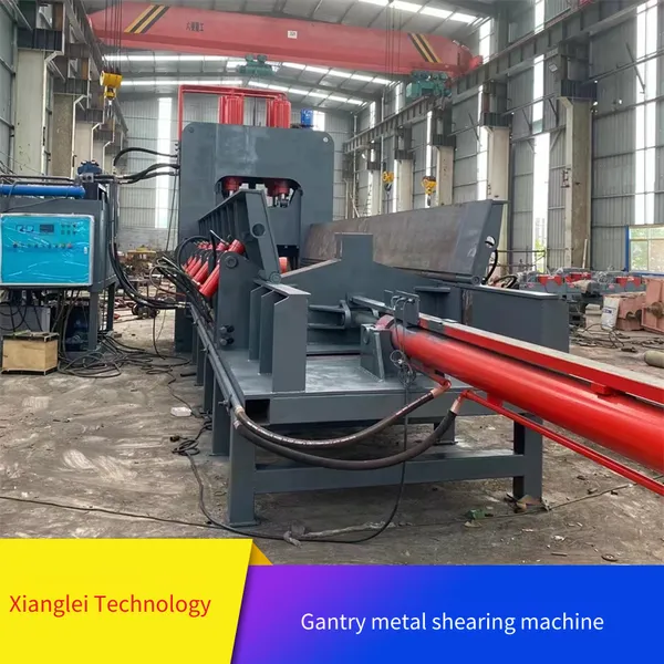Y-180 Gantry Metal Shearing Machine With Convenient Feeding. Supplied by Xianglei Technology, Copper Compression Hydraulic Gantry Shear photo-4