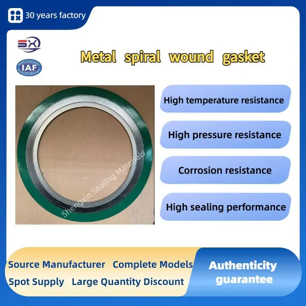 Filled Graphite Spiral Wound Gasket With Inner/Outer Ring: Conforming to ASME/JIS/DIN Standards photo-2