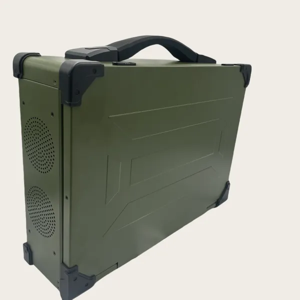 Rugged Laptop 17.3 Inch Portable Reinforced Computer 2U Height Chassis Low Power Consumption Excellent Heat Dissipation Intel Xeon CPU photo-2