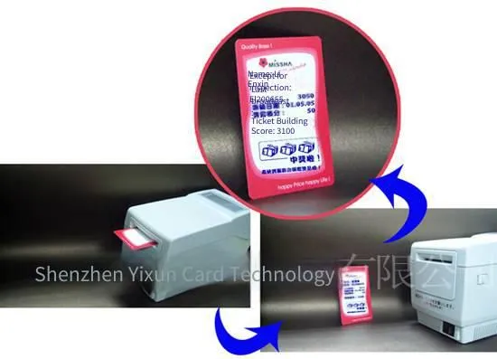 U8+f08 Dual-frequency Chip Visible Card, Assisting Clothing Manufacturers in Production Process Management photo-4