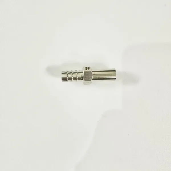 Corrosion Resistant Smooth Stem Welding Type To Barbed End Stainless Steel Hose Connector