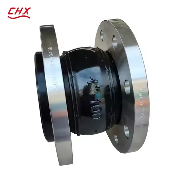 Rubber Expansion Joints Acid and Alkali Resistant Stainless Steel Flange EPDM/NBR Flexible Pipe Connecting Expansion Joint photo-2