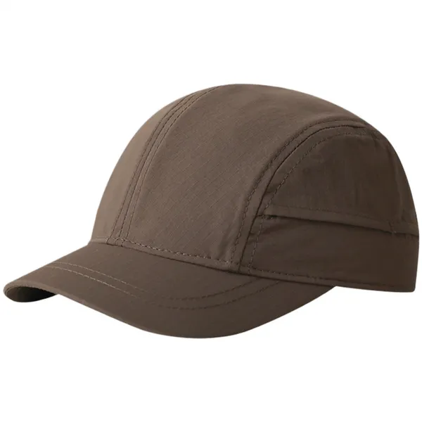 Lightweight Ripstop Quick Dry Baseball Cap Hidden Adjustable Strap Outdoor Sports Casual Dad Hat photo-2