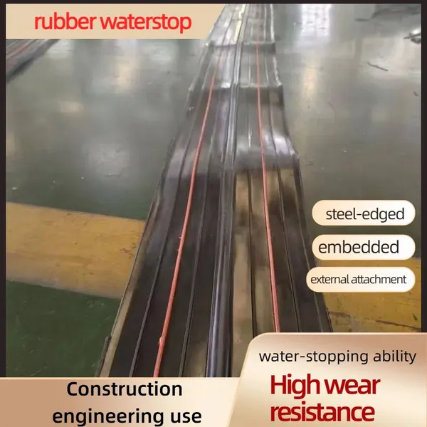 Natural Rubber Bentonite Water Swelling Waterstop Strip Flexible For Construction Joint Sealing photo-4
